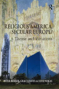Religious America, Secular Europe?_cover