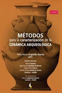 Métodos para la caracterización de la cerámica arqueológica_cover