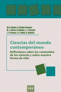 Ciencias del mundo contemporáneo_cover