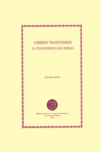 Emerson transcendens / La trascendencia de Emerson_cover