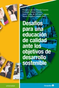 Desafíos para una educación de calidad ante los objetivos de desarrollo sostenible_cover