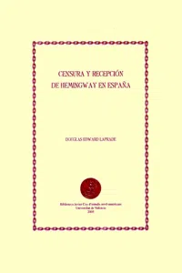 Censura y recepción de Hemingway en España_cover