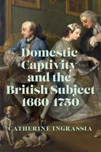 Domestic Captivity and the British Subject, 1660–1750_cover