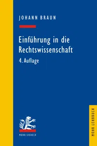 Einführung in die Rechtswissenschaft_cover