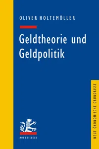 Geldtheorie und Geldpolitik_cover