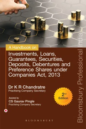 A Handbook on Investments, Loans, Guarantees, Securities, Deposits and Debentures under Companies Act, 2013, Second Edition