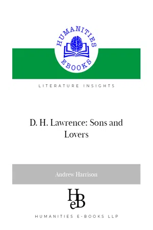 D. H. Lawrence: Sons and Lovers