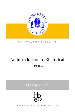 An Introduction to Rhetorical Terms