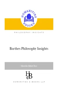 Barthe's Philosophy Insights_cover