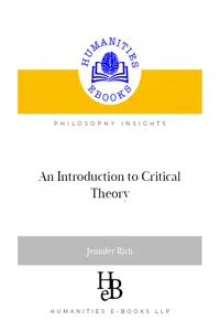 An Introduction to Critical Theory_cover