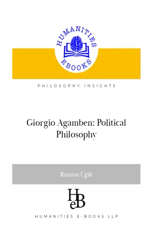 Giorgio Agamben: Political Philosophy