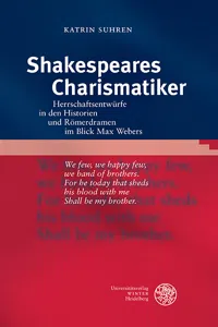 Shakespeares Charismatiker_cover