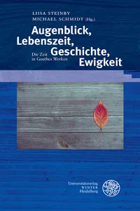 Augenblick, Lebenszeit, Geschichte, Ewigkeit_cover