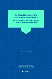 La génesis del concepto de voluntad en Occidente_cover