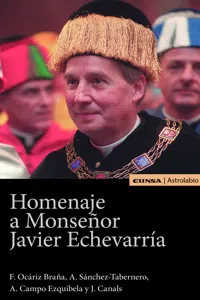 Homenaje a Monseñor Javier Echevarria_cover