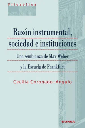 Razón instrumental, sociedad e instituciones