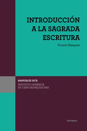 Introducción a la Sagrada Escritura