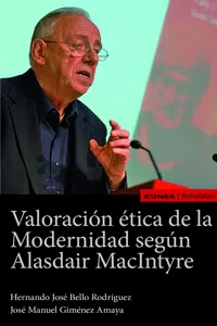 Valoración ética de la modernidad según Alasdair MacIntyre_cover