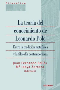 La teoría del conocimiento de Leonardo Polo_cover