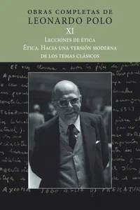 (L.P. XI) Lecciones de Ética. Ética. Hacia una versión moderna de los temas clásicos_cover