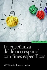 La enseñanza del léxico español con fines específicos_cover