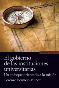 El gobierno de las instituciones universitarias_cover