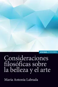 Consideraciones filosóficas sobre la belleza y el arte_cover