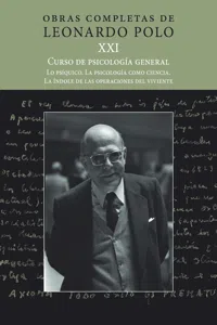 (L.P. XXI) Curso de psicología general_cover