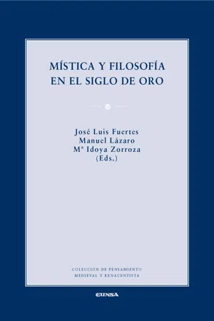 Mística y filosofía en el Siglo de Oro