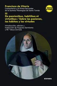 Comentarios a la Prima Secundae de la Summa Theologiae de Santo Tomás III_cover