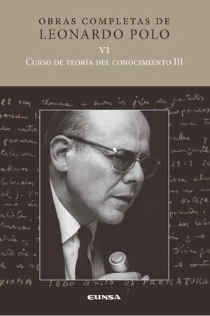 (L.P. VI) Curso de teoría del conocimiento III