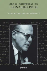 (L.P. V) Curso de teoría del conocimiento II_cover