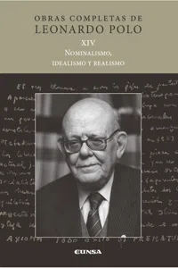 (L.P. XIV) Nominalismo, idealismo y realismo_cover