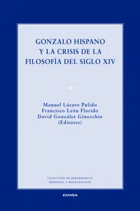 Gonzalo Hispano y la crisis de la filosofía del siglo XIV_cover