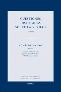 Cuestiones disputadas sobre la verdad, II_cover