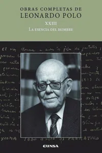 (L.P. XXIII) La esencia del hombre_cover