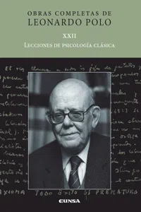 (L.P. XXII) Lecciones de psicología clásica_cover