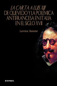 La carta a Luis XIII de Quevedo y la polémica antifrancesa en Italia en el siglo XVII_cover