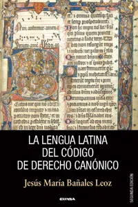 La lengua latina del código de Derecho Canónico_cover