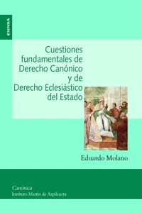 Cuestiones fundamentales en derecho canónico y derecho eclesiástico_cover