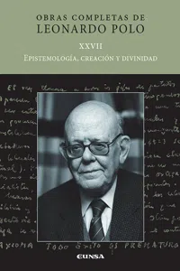 (L.P. XXVII) Epistemología, creación y divinidad_cover