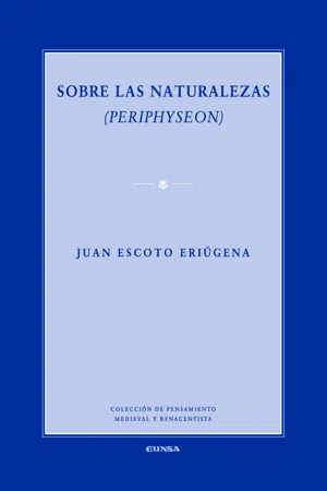 Sobre las naturalezas (Periphyseon)