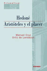 Hedone. Aristóteles y el placer_cover