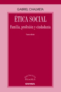 Ética social, familia, profesión_cover