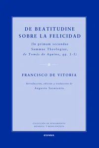 De beatitudine, sobre la felicidad_cover