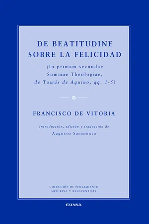 De beatitudine, sobre la felicidad