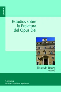 Estudios sobre la prelatura del Opus Dei_cover