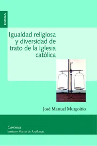 Igualdad religiosa y diversidad de trato en la iglesia católica_cover