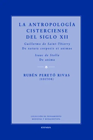 La antropología cisterciense del siglo XII