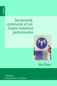 Sacramenta, communio et ius. Datos permanentes_cover